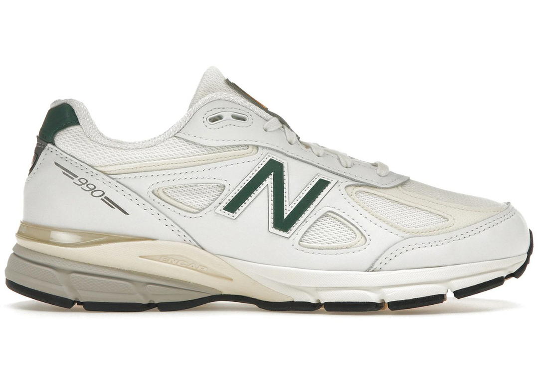 New Balance New Balance 990v4 MiUSA White Green