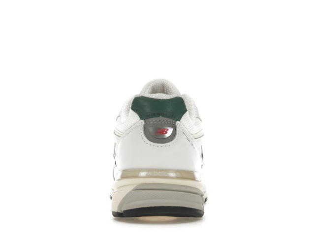 New Balance New Balance 990v4 MiUSA White Green - view 4