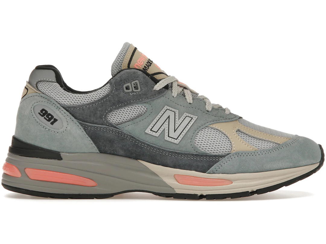 New Balance New Balance 991 MiUK Silver Blue Turbulence