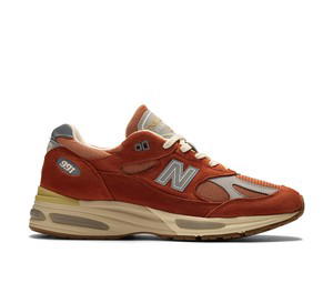 Buy New Balance 991v2 MiUK Potters Clay at Sasom – Authentic and Ready to Ship