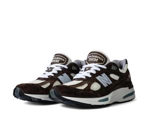 Buy New Balance 991v2 MiUK VK Design Works x Dover Street Market Brown at Sasom – Authentic and Ready to Ship