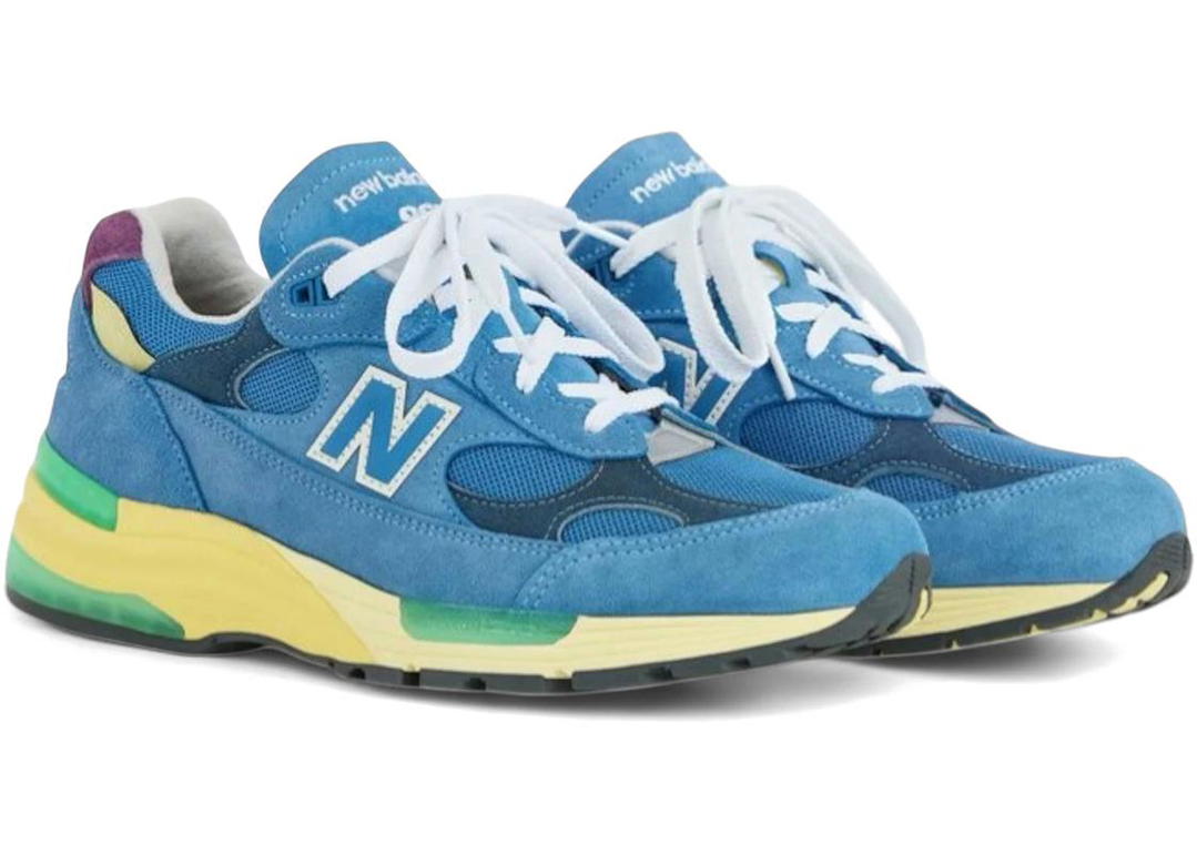 New Balance New Balance 992 MiUSA Sea Stone Green Apple