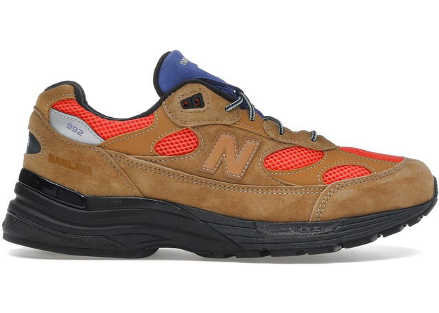 New Balance New Balance 992 Tan Red Blue Black - view 1