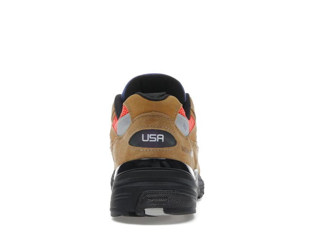 New Balance New Balance 992 Tan Red Blue Black - view 4
