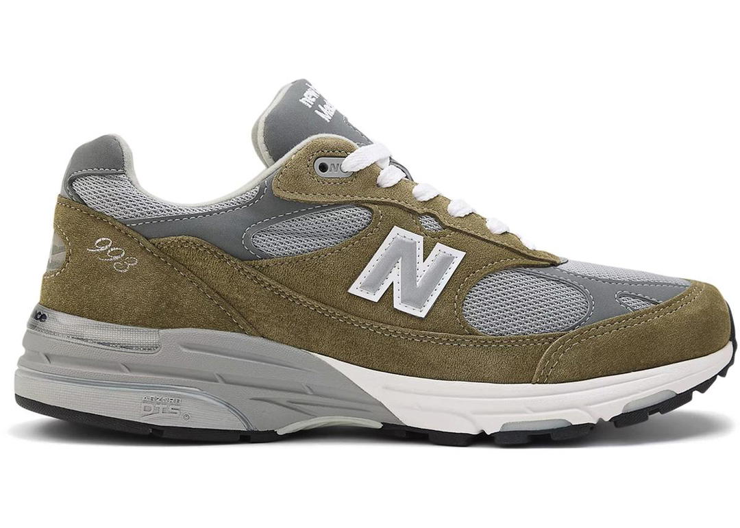 New Balance New Balance 993 MiUSA Covert Green Medium Gray