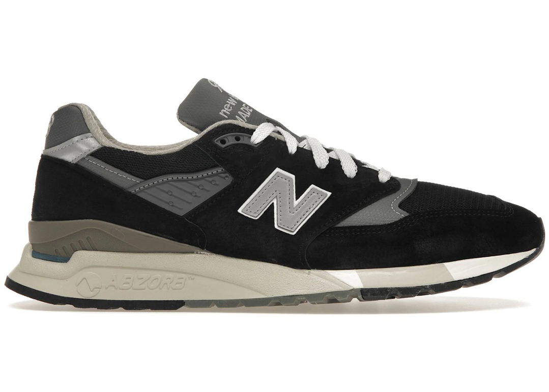 New Balance New Balance 998 MiUSA Black Silver