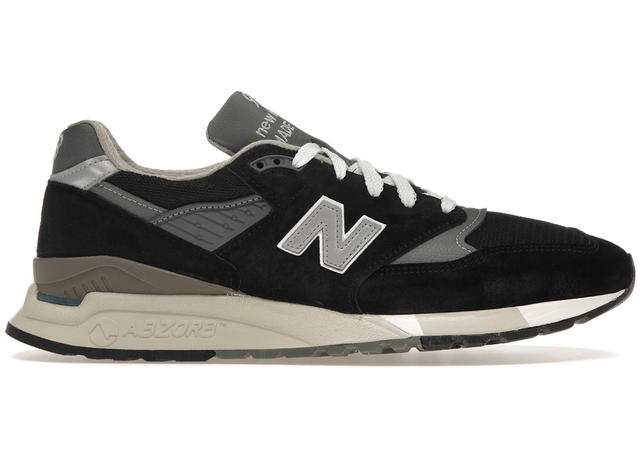 New Balance New Balance 998 MiUSA Black Silver - view 1