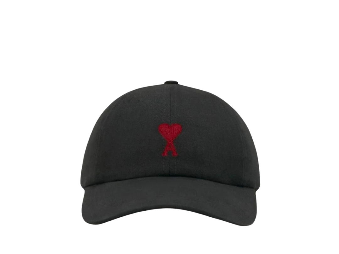 Ami Paris Ami Paris De Coeur Embroidery Cap Navy Black