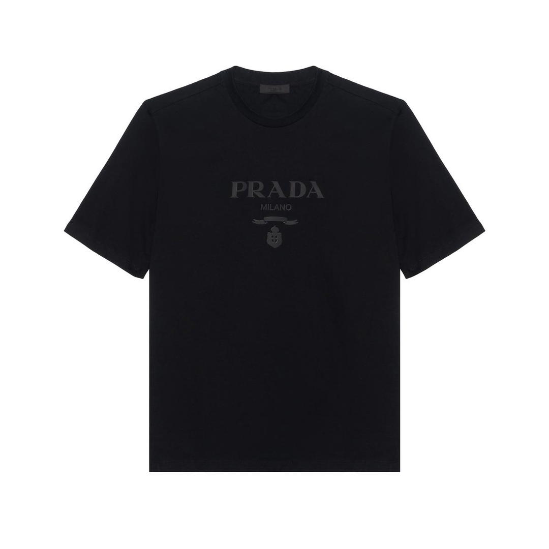 Prada Prada Logo Printed Short Sleeved T Shirt