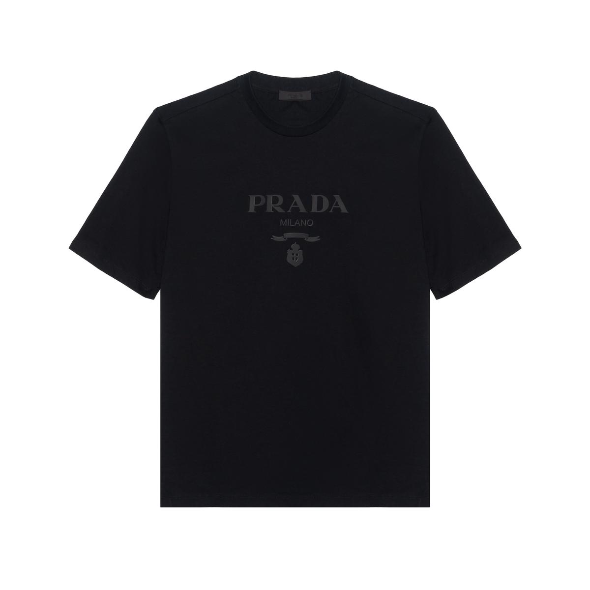 Prada Prada Logo Printed Short Sleeved T Shirt