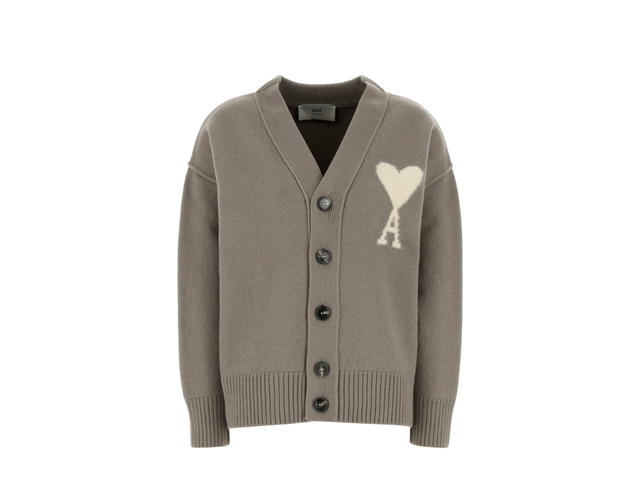 Ami Paris Ami Paris Cardigan Beige - view 1