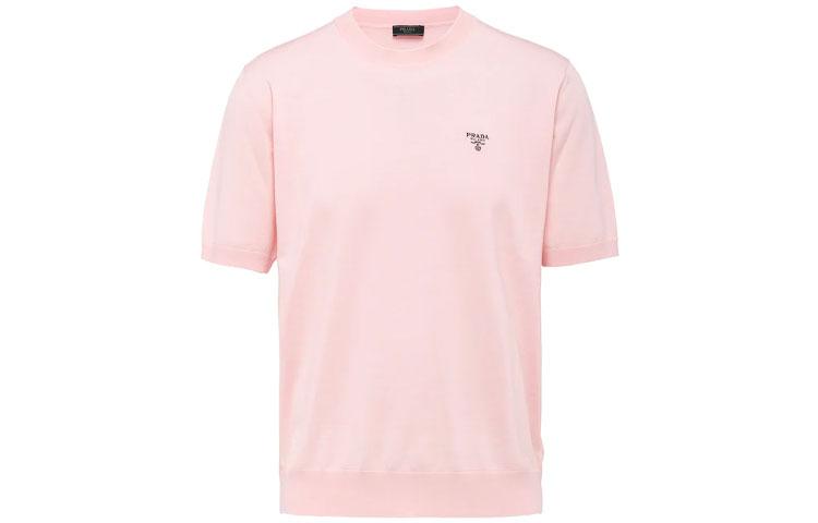 Prada Prada T Shirts Men Pink