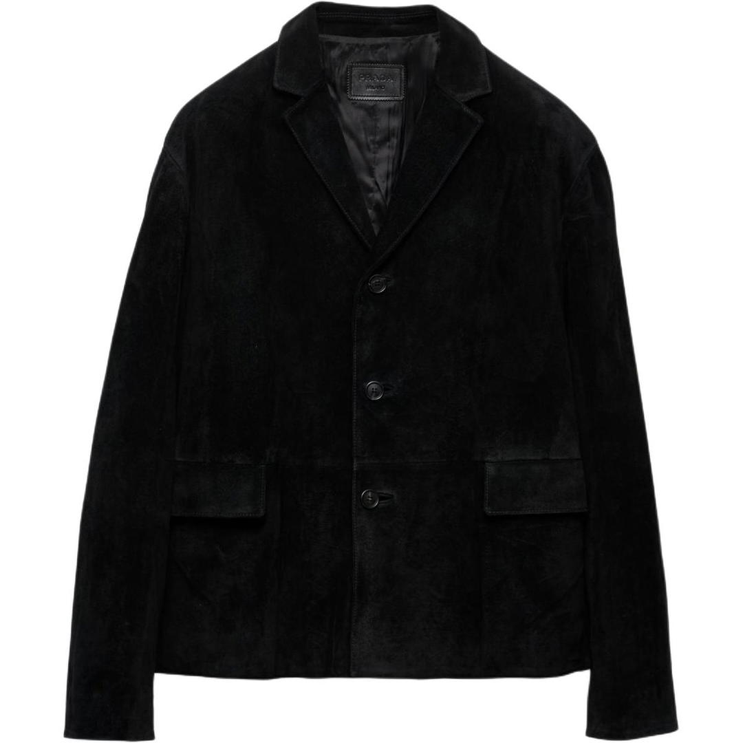 Prada Prada Long Sleeved Straight Hem Blazer