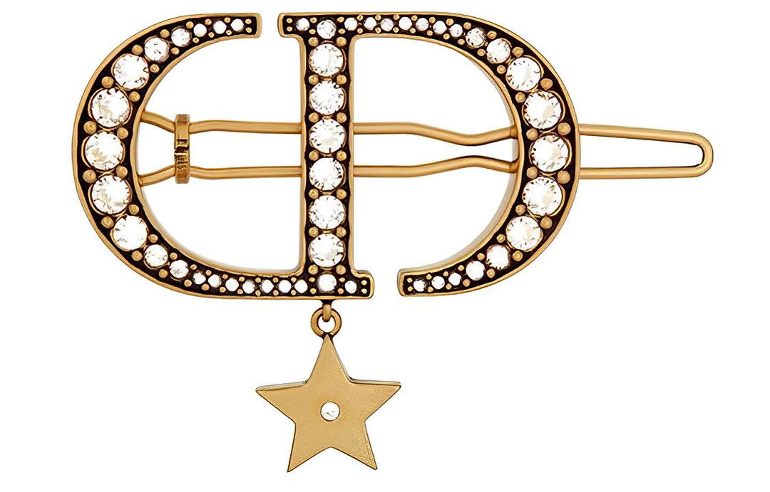 Dior Dior Hair Clips Women's Gold