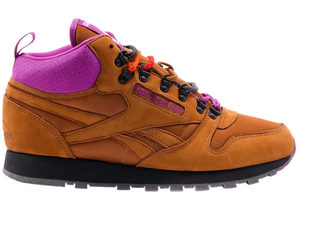 Reebok Reebok Classic Leather Mid Footpatrol Brown Pink