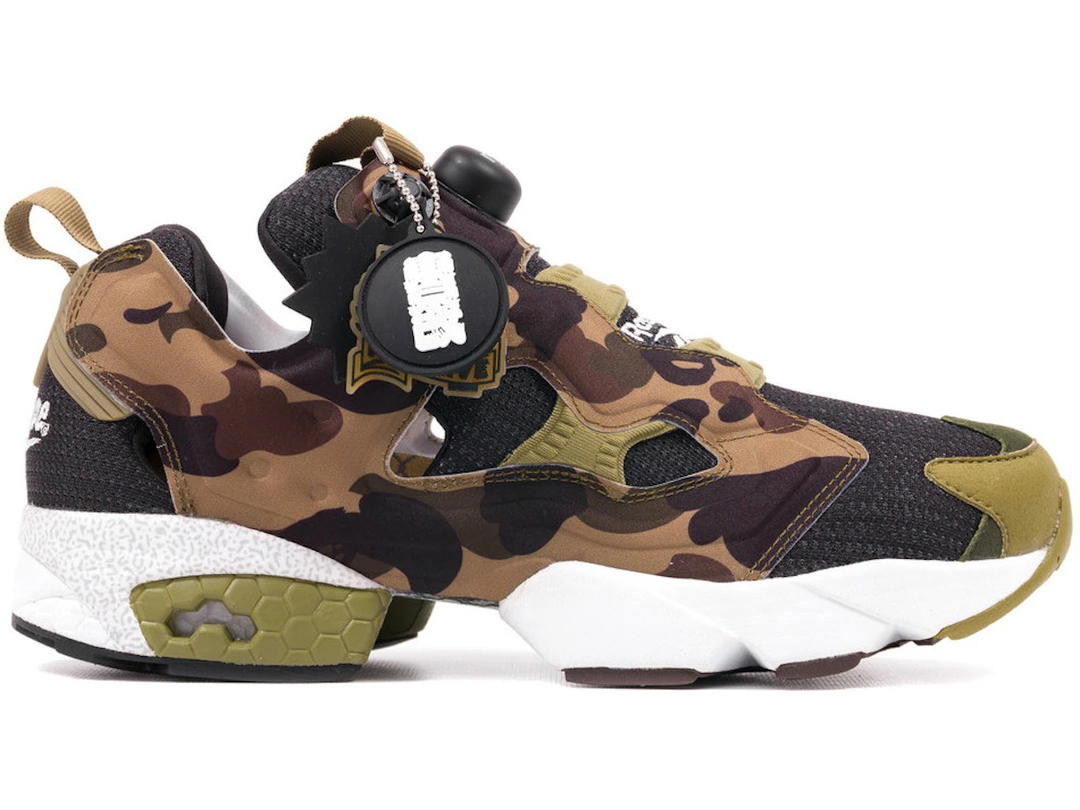 Reebok Reebok Instapump Fury mita sneakers x Bape Camo