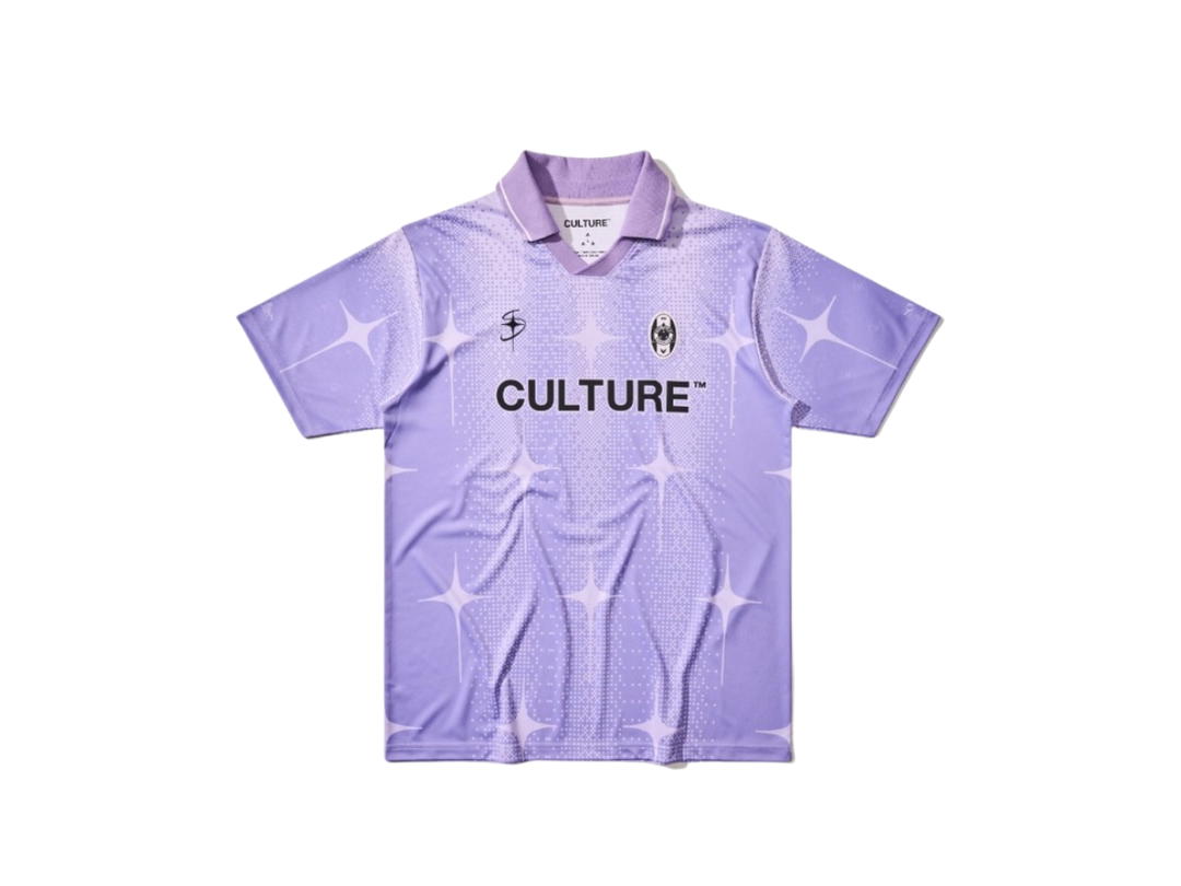 V.A.C. VAC Culture x Soundtiss Football Jersey Ultraviolet