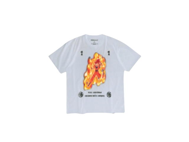 V.A.C. V.A.C. Culture X Dragonball Super Saiyan God Oversize Tee #191 White - view 1