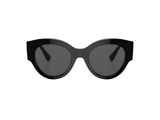 Versace Versace Sunglasses In Black Frame With Dark Grey Lens - view 2