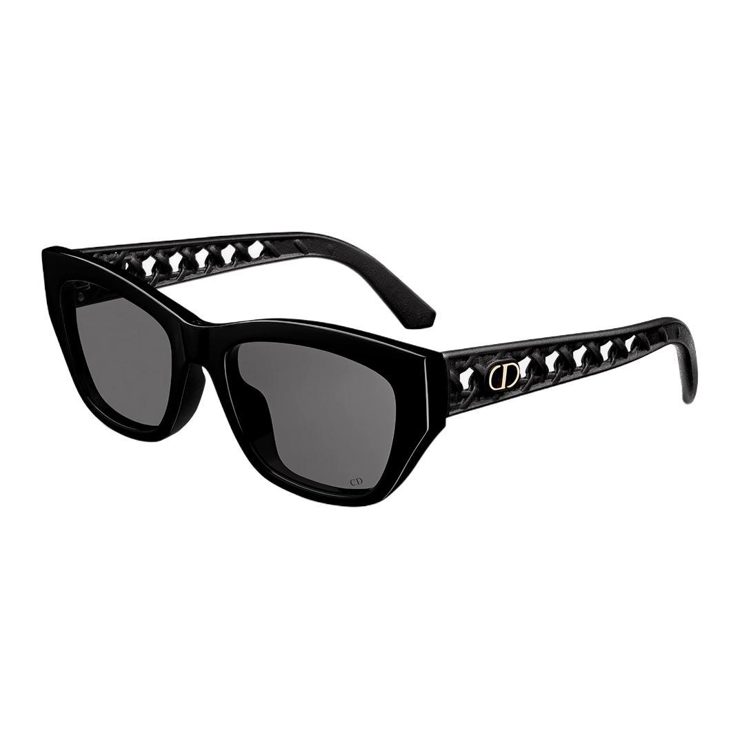 Dior Dior Acetate Metal Square Sunglasses Women's Black
