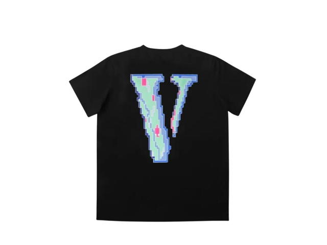 Vlone Vlone Pixel Tee Black - view 2