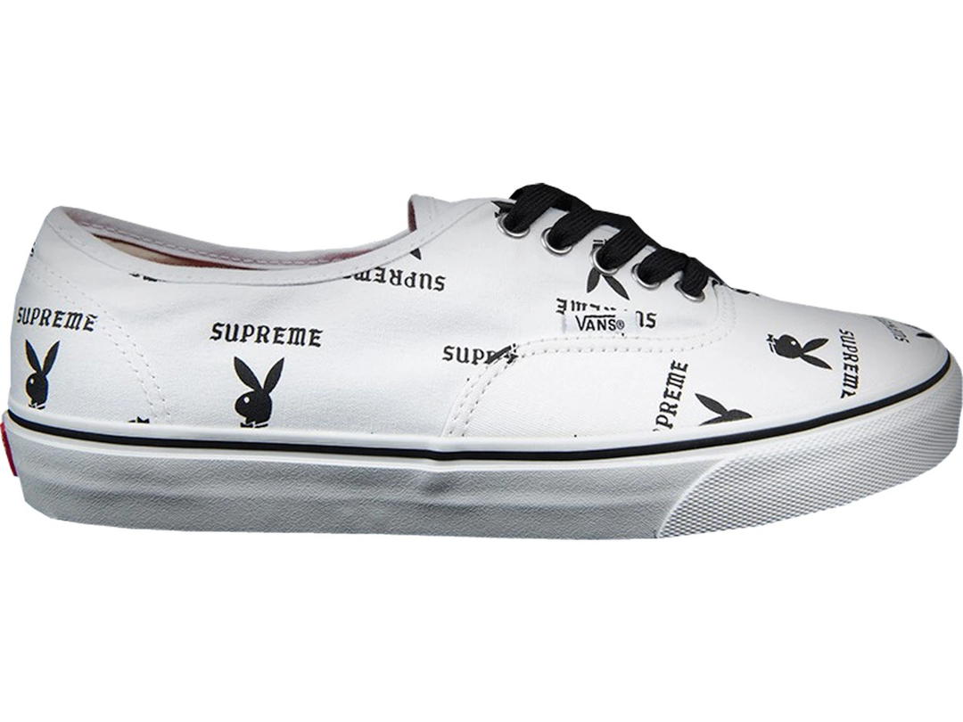Vans Vans Authentic Supreme x Playboy White