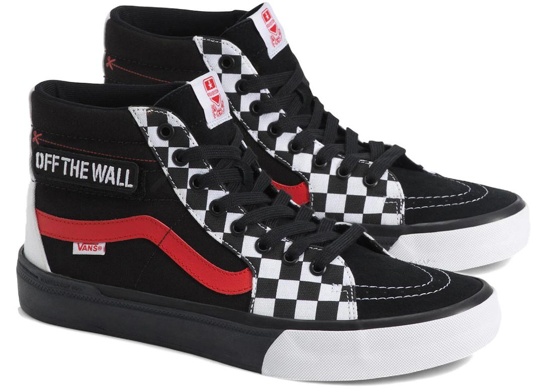 Vans Vans Sk8-Hi FANAYOH BMX Black White Red