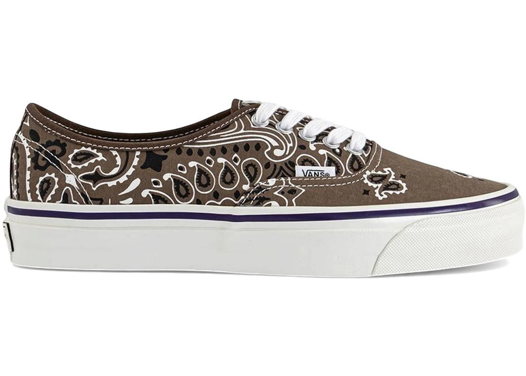 Vans Vans Premium Authentic Bandana Brown Purple