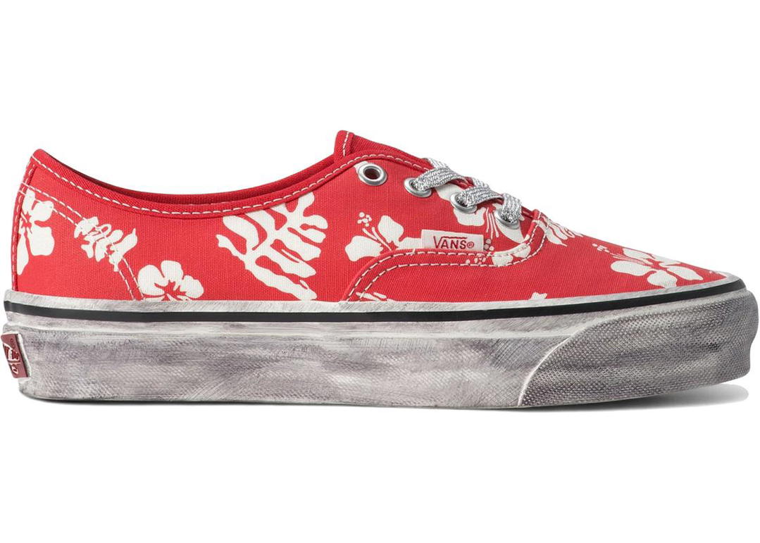 Vans Vans Premium Authentic Archive Aloha Red White