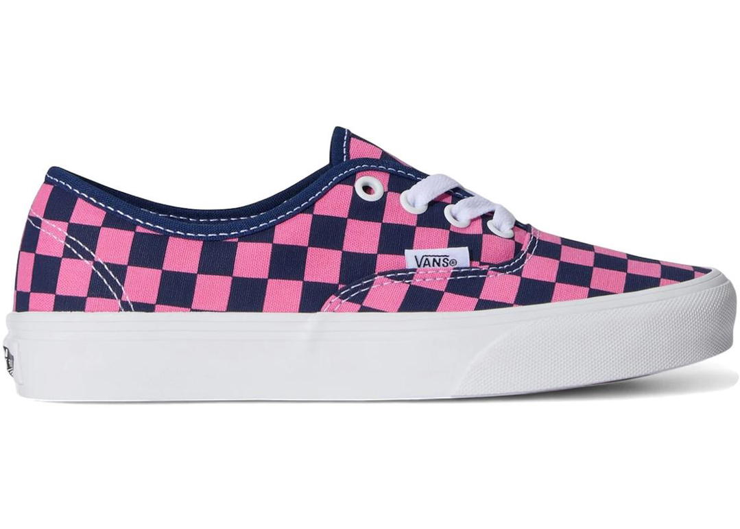 Vans Vans Authentic Checkerboard Deep Indigo Blue Fizz Pink
