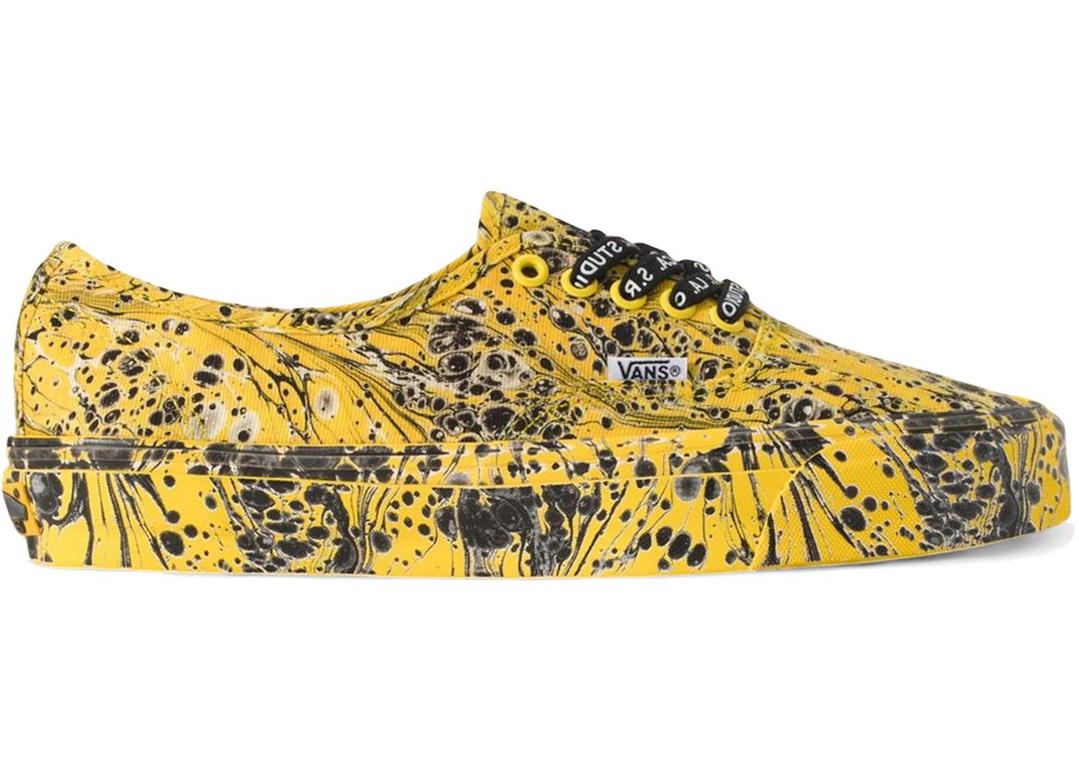 Vans Vans Authentic S.R. Studio LA. CA. Black Yellow