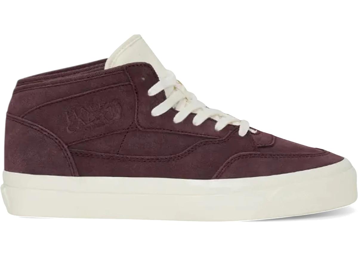 Vans Vans Half Cab JJJJound Burgundy White