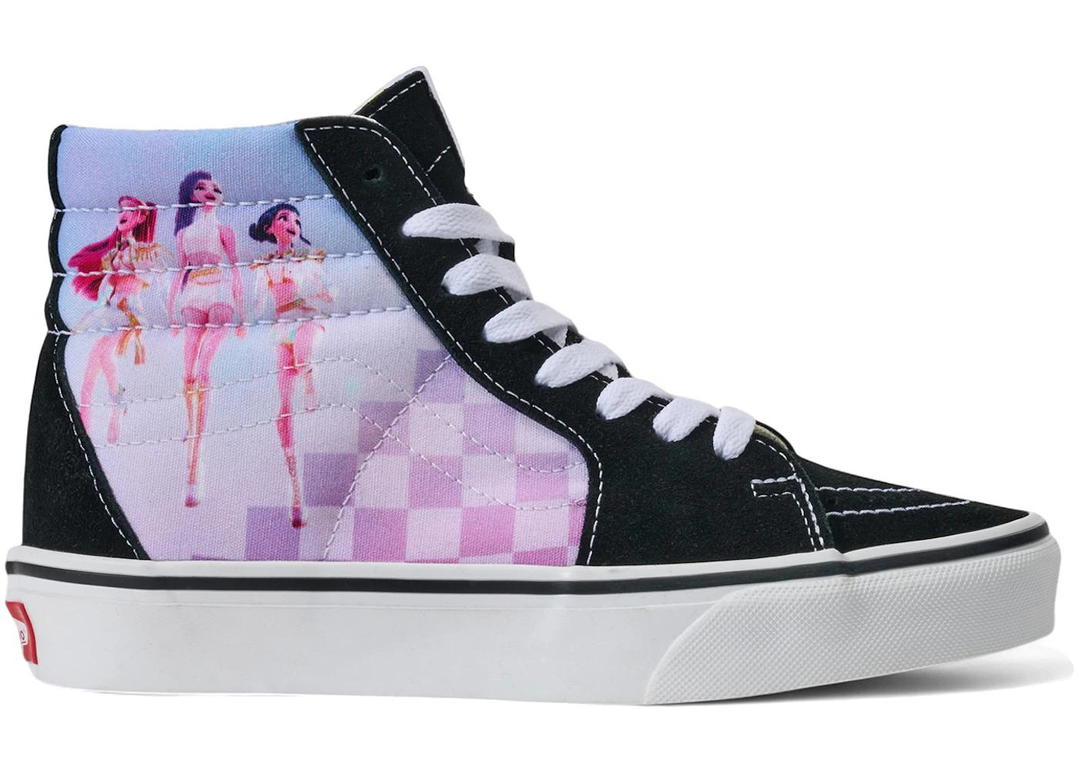 Vans Vans Sk8-Hi KPop Demon Hunters Black Light Blue (GS)