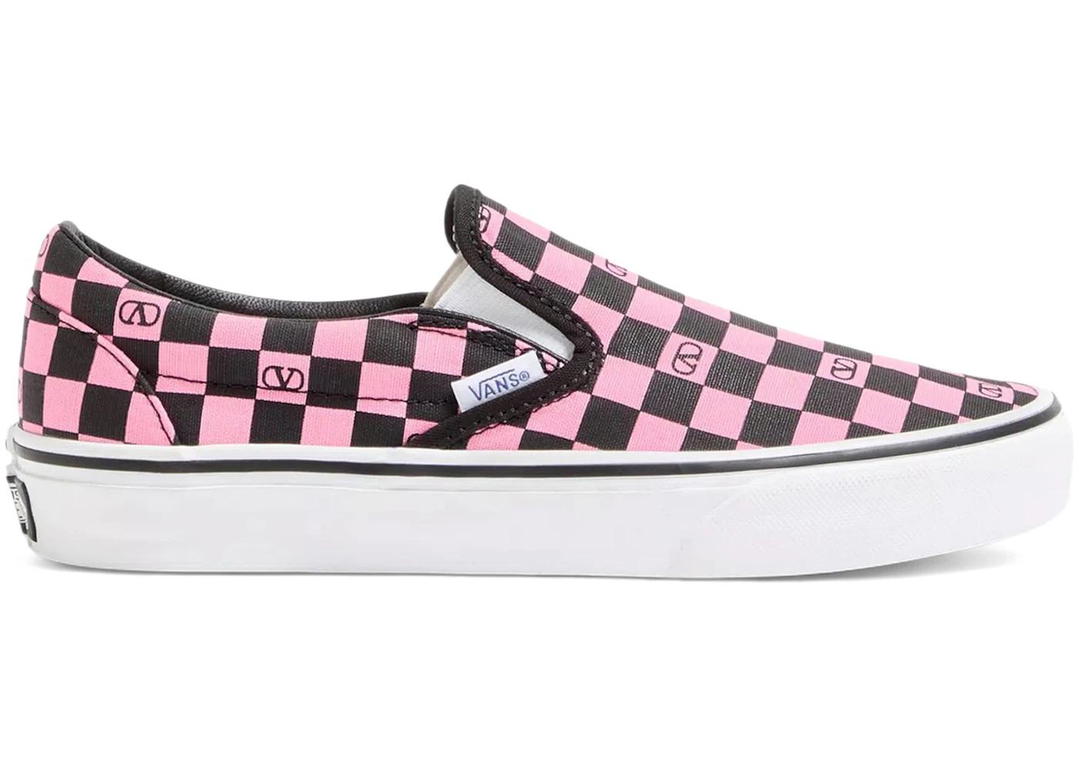 Vans Vans Classic Slip-On Valentino Garavani Checkerboard Pink