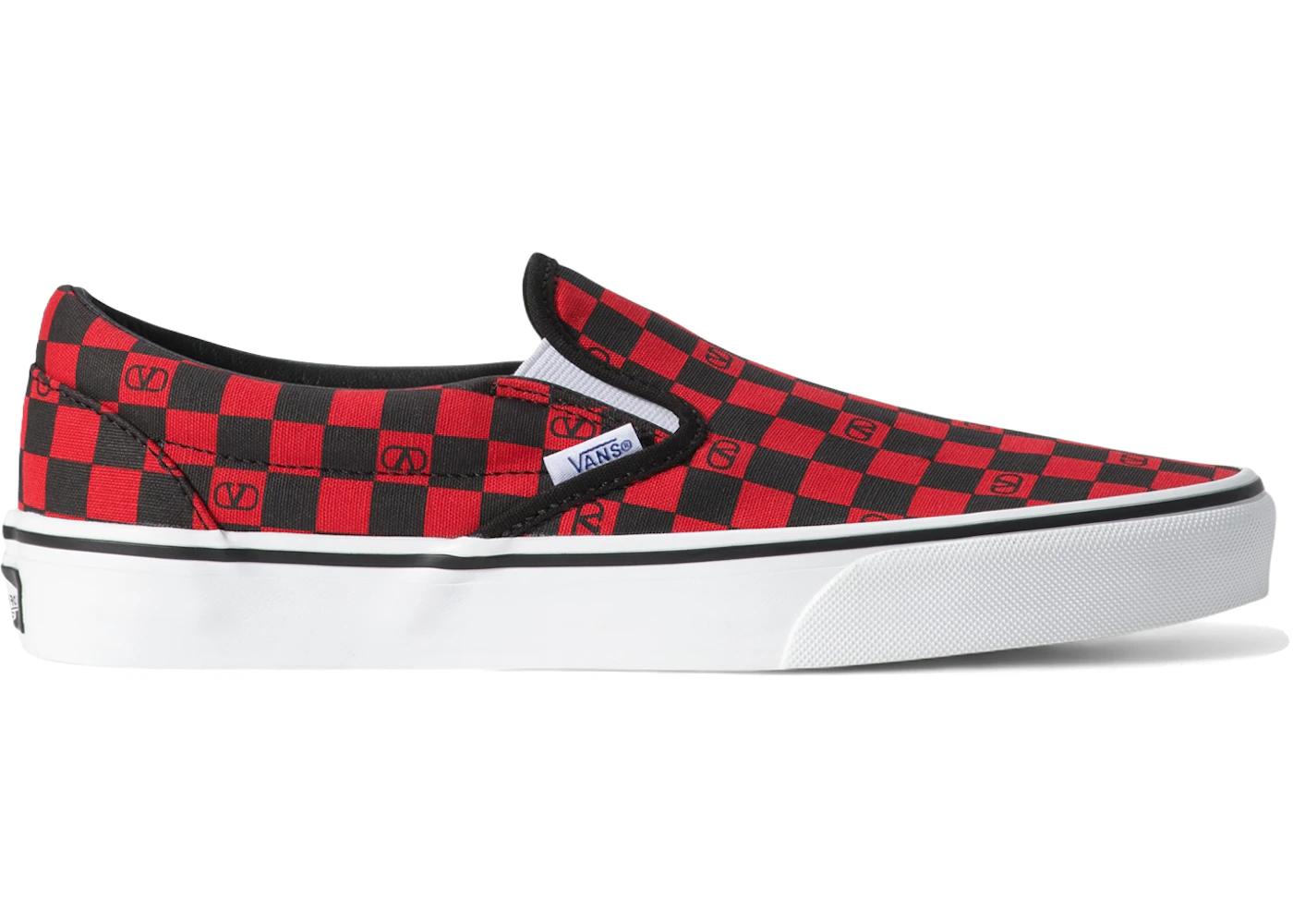 Vans Vans Classic Slip-On Valentino Garavani Checkerboard Red