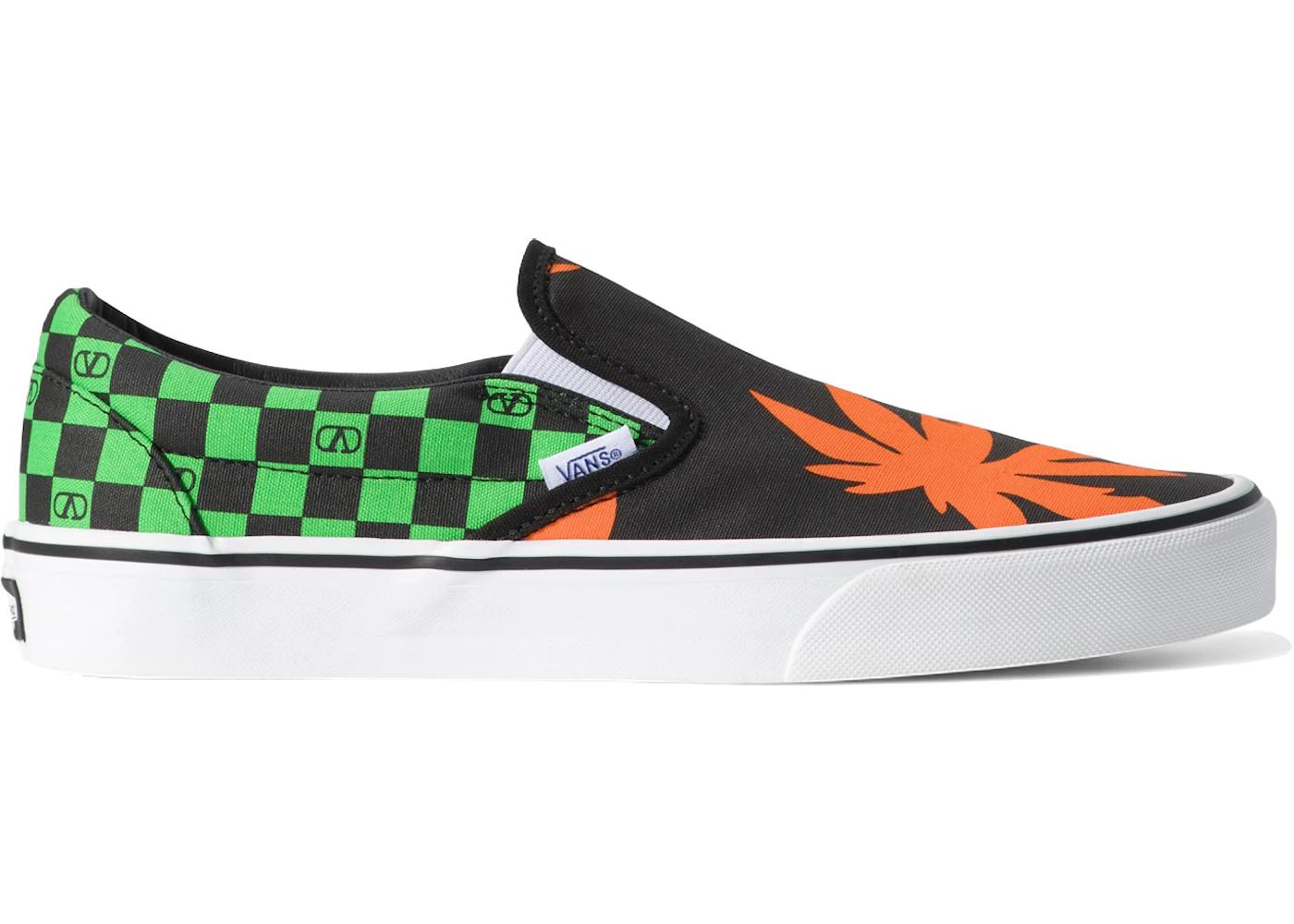 Vans Vans Classic Slip-On Valentino Garavani Checkerboard Tropical Leaves