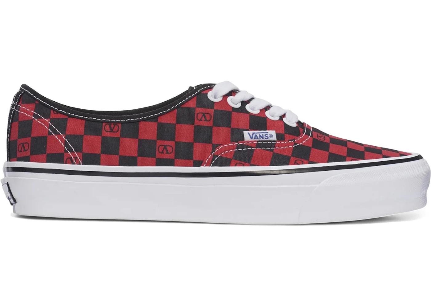 Vans Vans Authentic Valentino Garavani Checkerboard Red