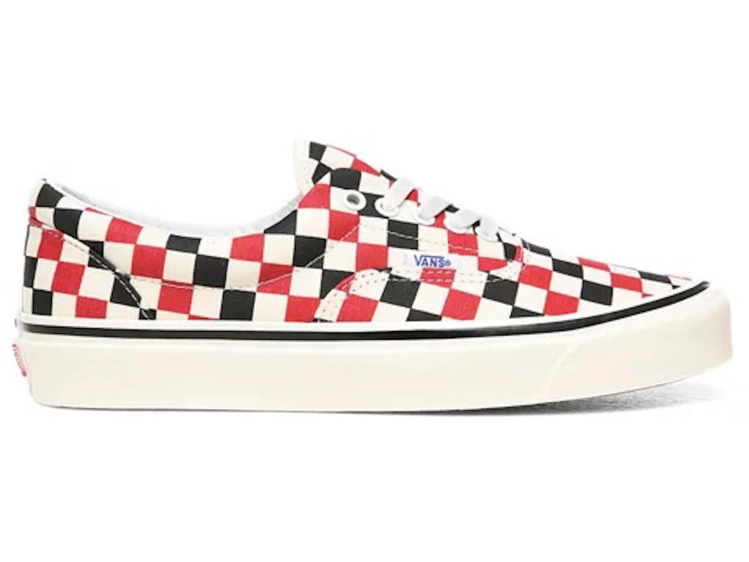 Vans Vans Era 95 Red Navy Checkerboard