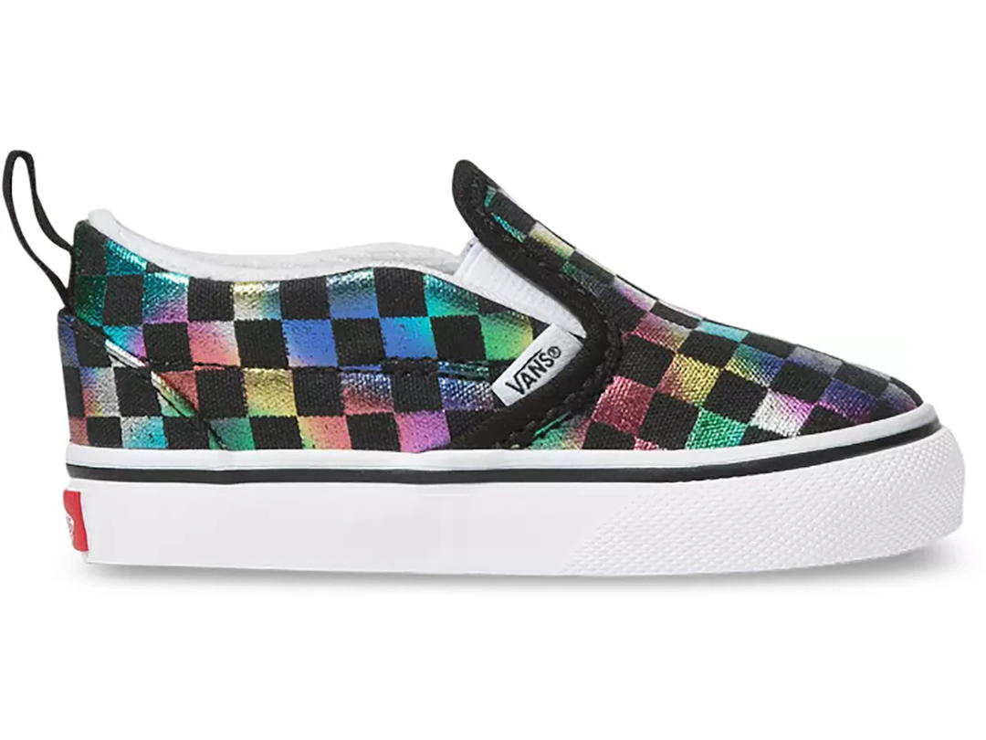 Vans Vans Slip-On V Iridescent Check Black (TD)