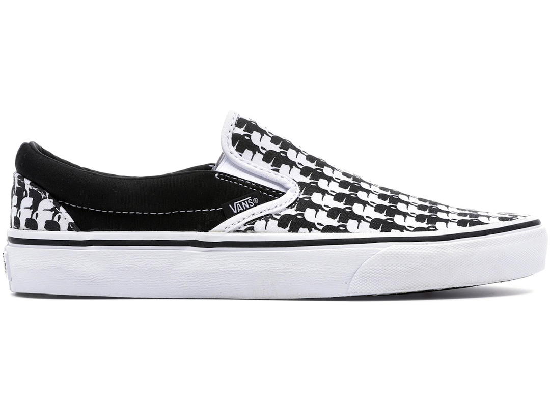 Vans Vans Classic Slip-On Karl Lagerfeld Black White