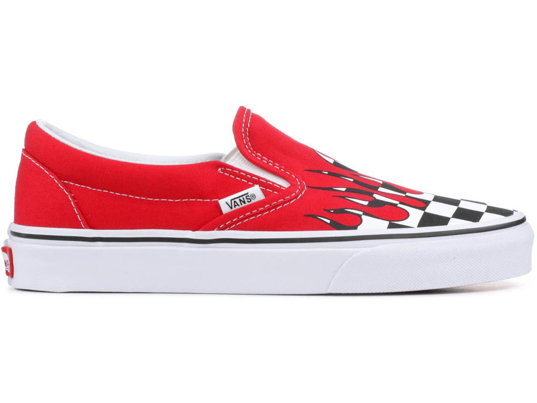 Vans Vans Slip-On Checker Flame Red