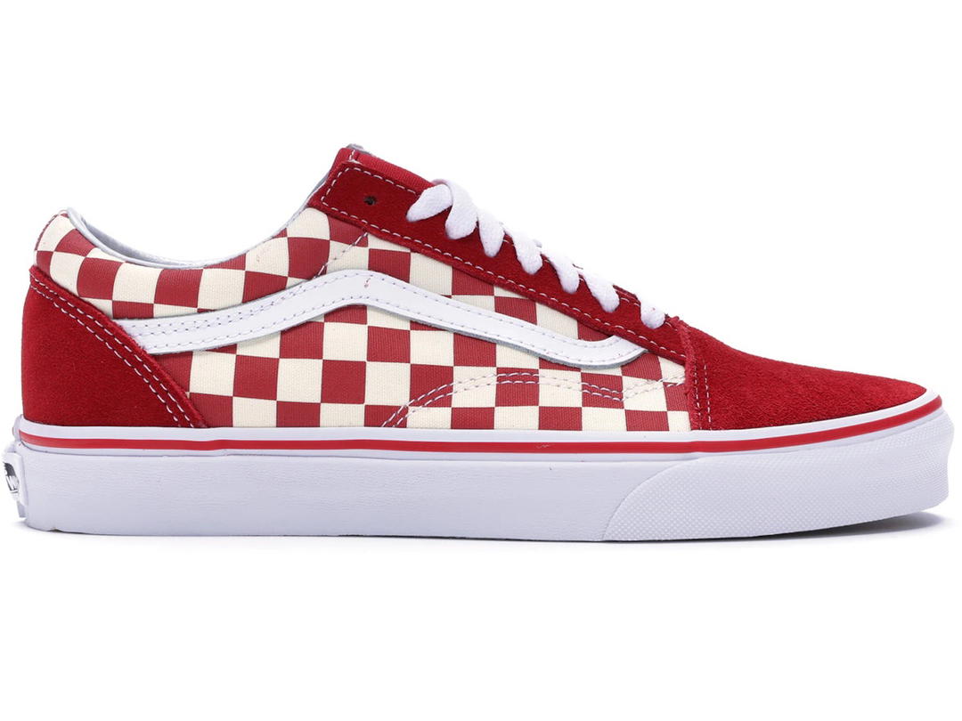 Vans Vans Old Skool Checkerboard Racing Red
