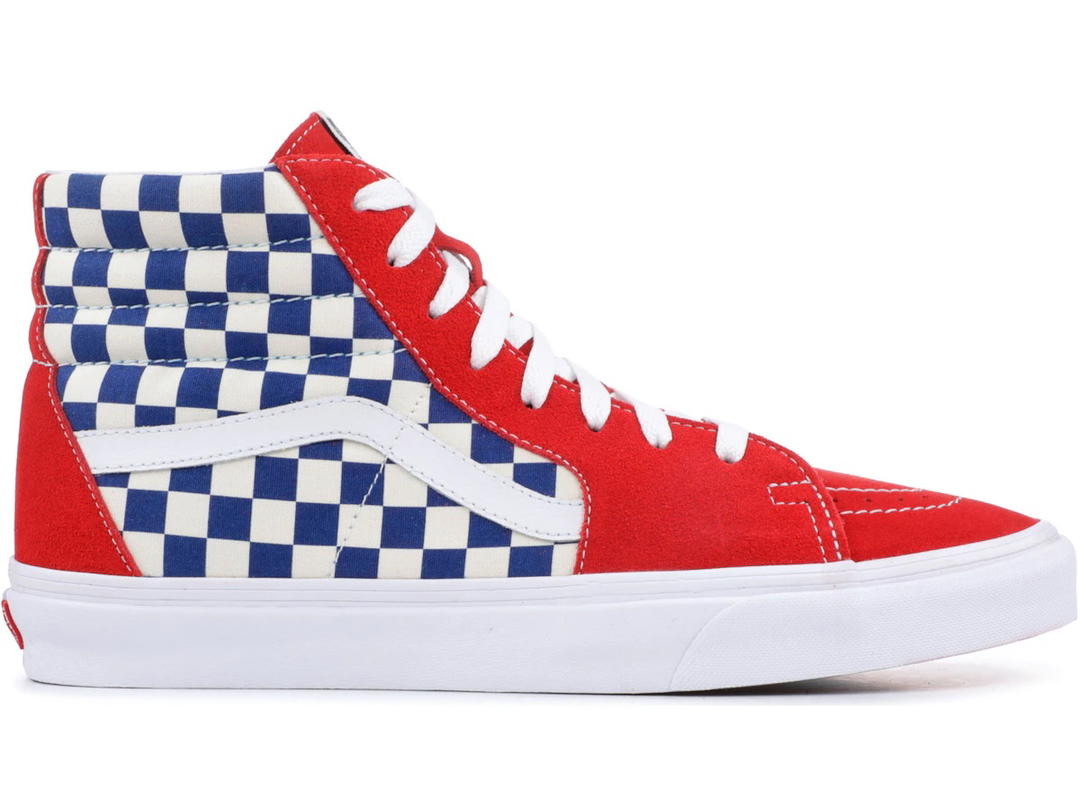 Vans Vans Sk8-Hi BMX Checkerboard True Blue Red