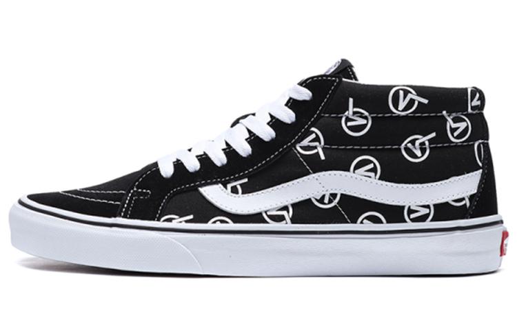 Vans Vans SK8 Mid Logo 'Black White'