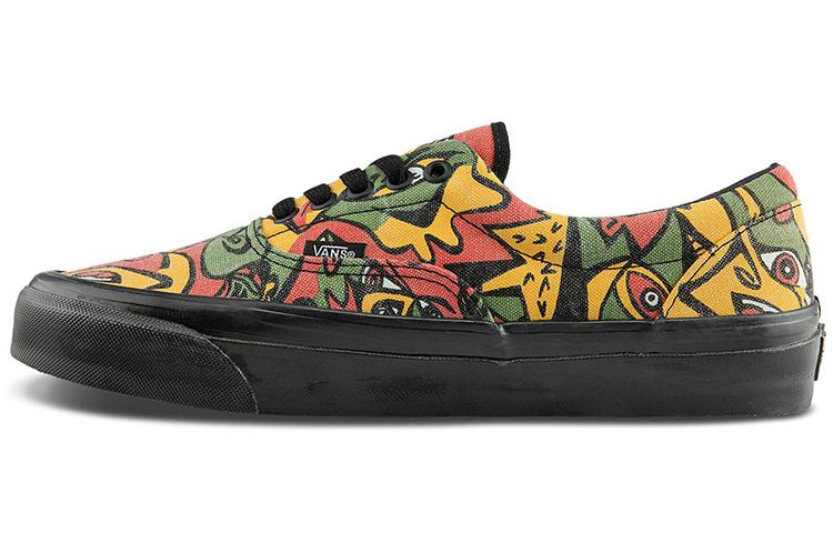 Vans Vans Og Era Lx Graffiti Yellow Red Green