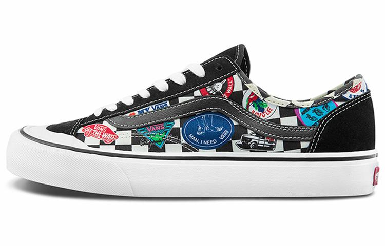 Vans Vans Style 36 Colour Printing Shoes Black MULTI COLOR