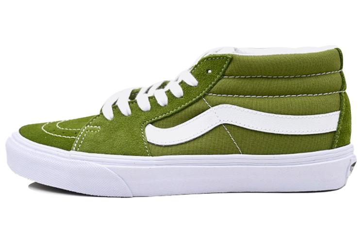 Vans Vans Sk8 Mid Green Unisex Army Green