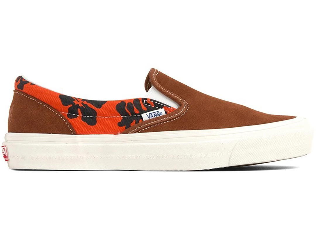 Vans Vans Slip-On Modernica Orange Hawaiian Print