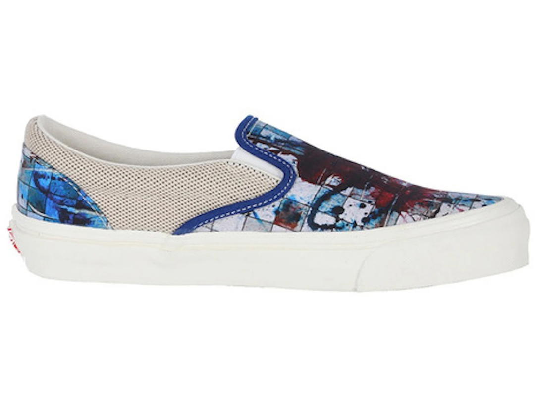 Vans Vans Slip-On Ralph Steadman Checkerboard Blue