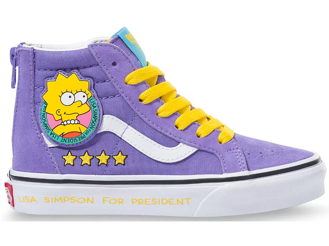 Vans Vans Sk8-Hi Zip The Simpsons Lisa (PS)